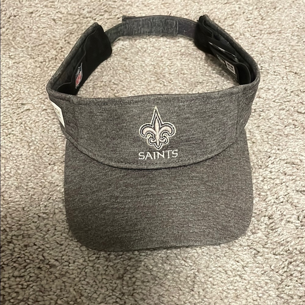 Gray Saints Visor Hat
